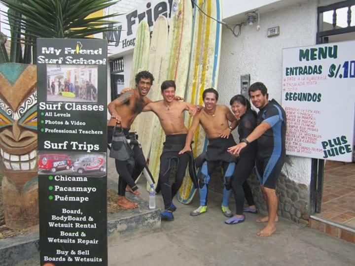 My Friend Surf Hostal Huanchaco Luaran gambar